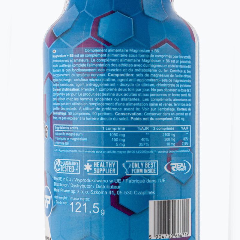 Magnesium Real Pharm magnesium+B6 90 tablets 666718 3