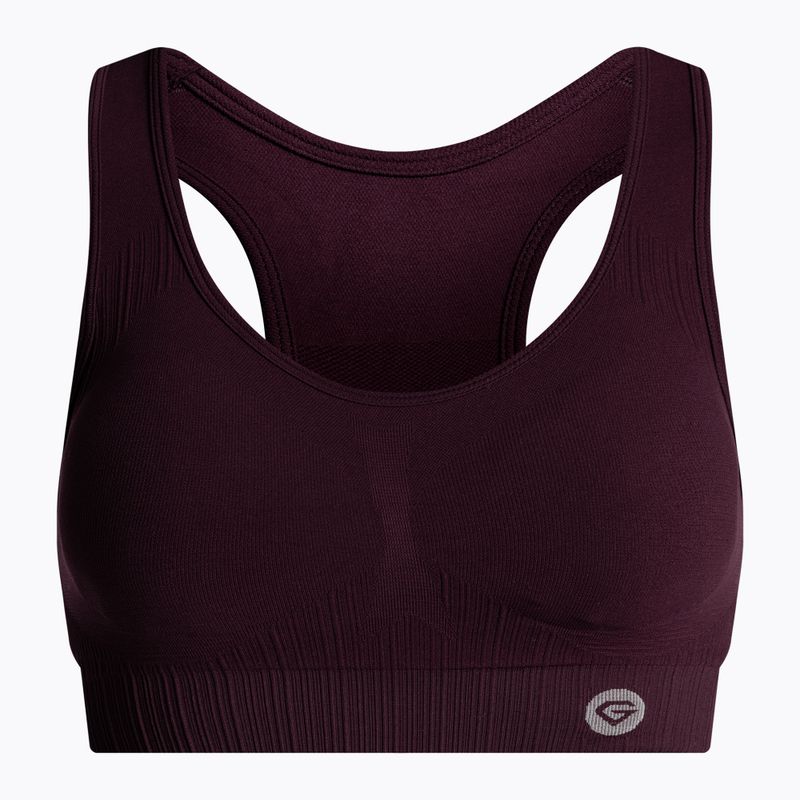 Gym Glamour Push Up Grape 322 fitness bra 6