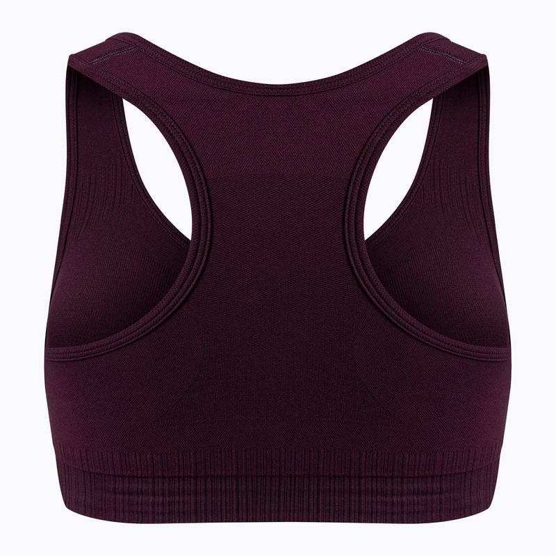 Gym Glamour Push Up Grape 322 fitness bra 7