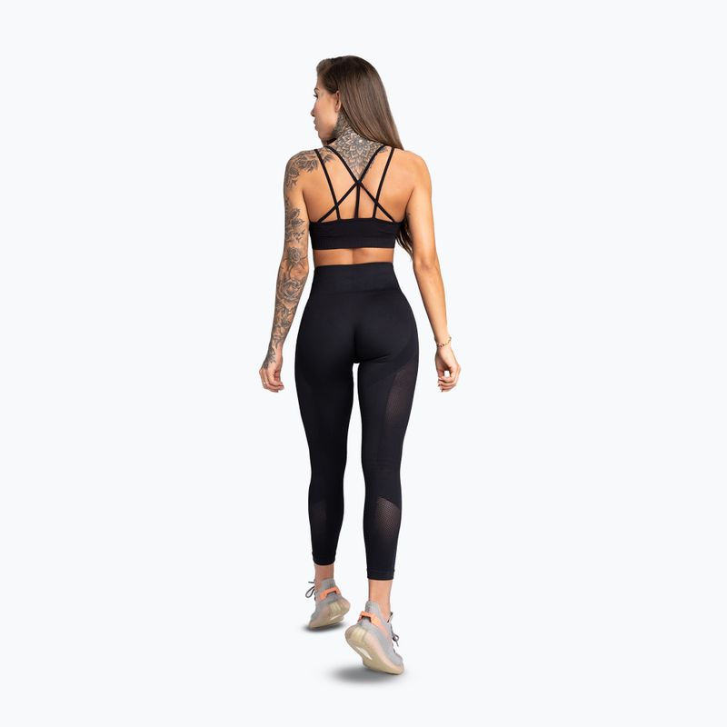 Training bra Gym Glamour seamless black 4