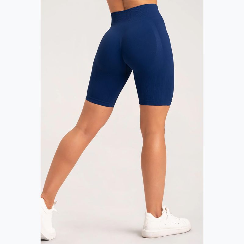 Women's training bikers Gym Glamour Push Up Classic Blue 317 13