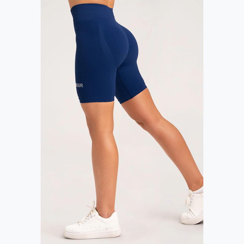 Women's training bikers Gym Glamour Push Up Classic Blue 317 15