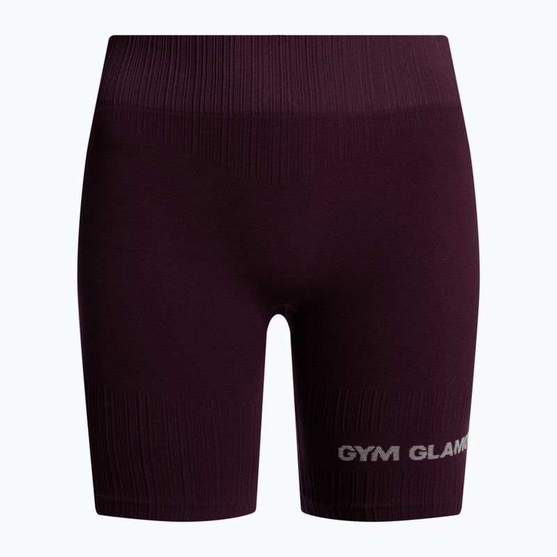 Women's training bikers Gym Glamour Push Up Grape 318 5