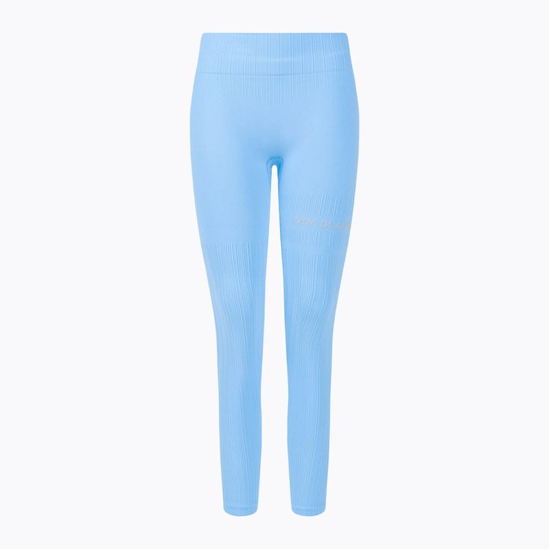 Women's training leggings Gym Glamour Push Up Baby Blue 405 6
