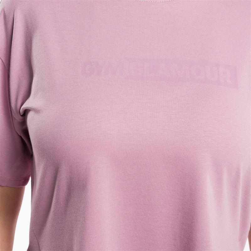 Women's training t-shirt Gym Glamour Glamour Pink 418 4