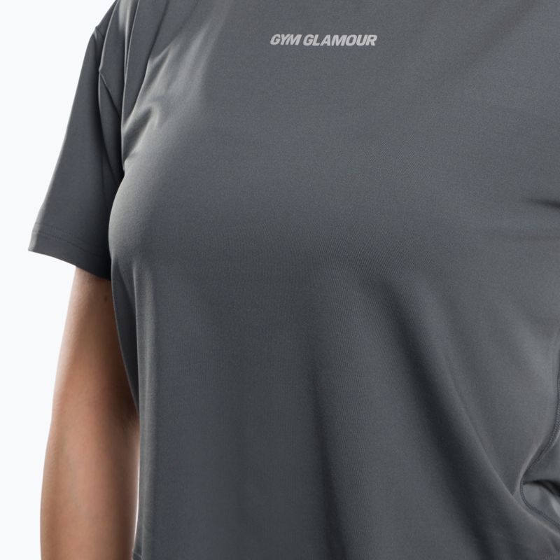 Women's training shirt Gym Glamour Sport Grey 425 4