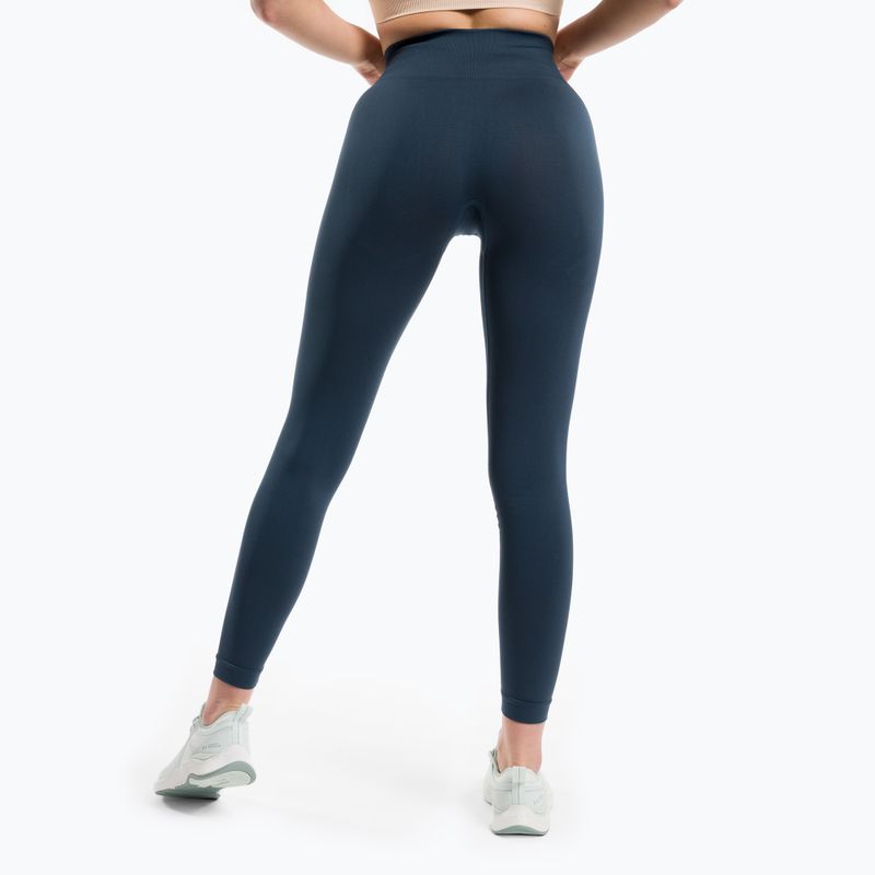 Women's training leggings Gym Glamour Flexible Dark Sea 431 3