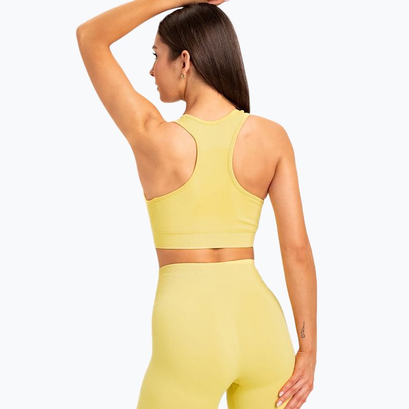 Gym Glamour Compress Golden Hour fitness bra 459 2