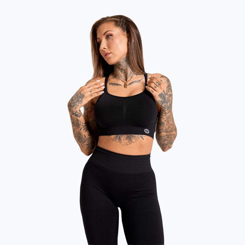 Women's training leggings Gym Glamour Push Up 2.0 black 5