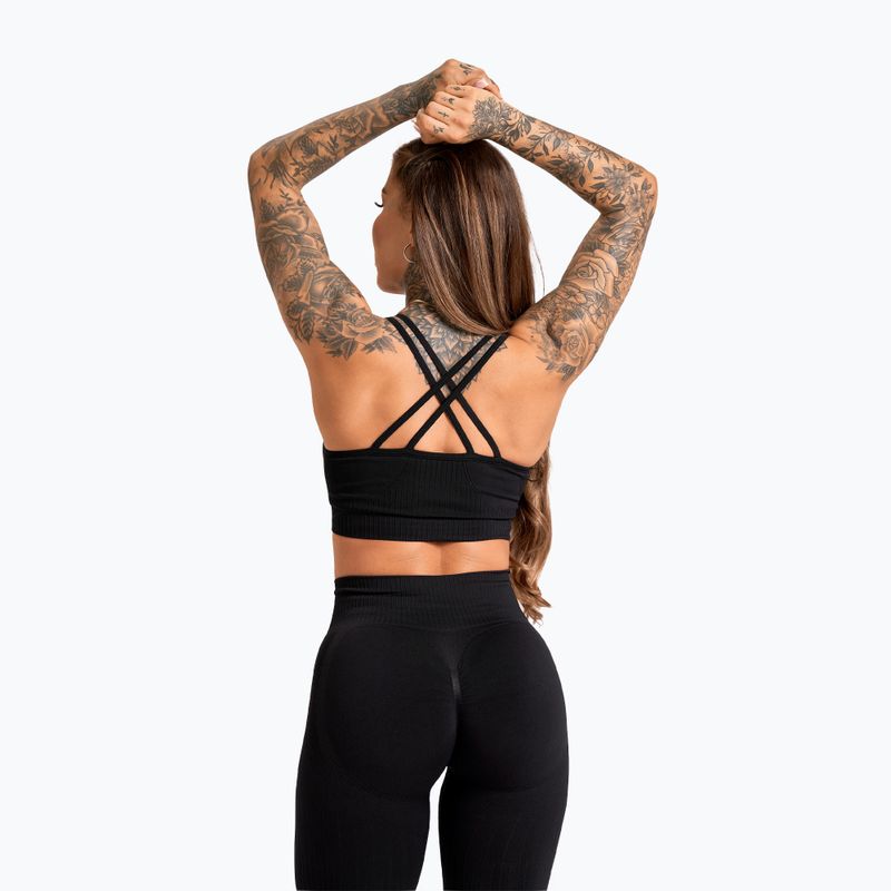 Women's training leggings Gym Glamour Push Up 2.0 black 6