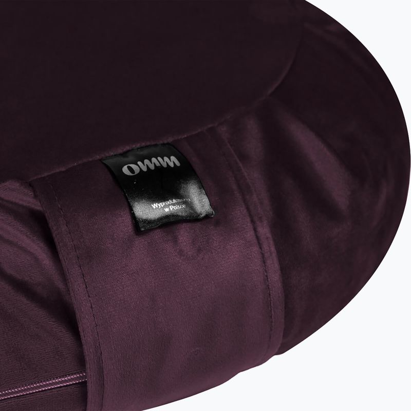 Meditation cushion OMM YOGA Zafu carmine 3