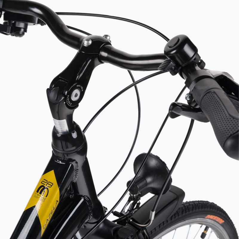 Women's trekking bike Romet Gazela black-yellow R23A-TRE-28-19-2869A 6