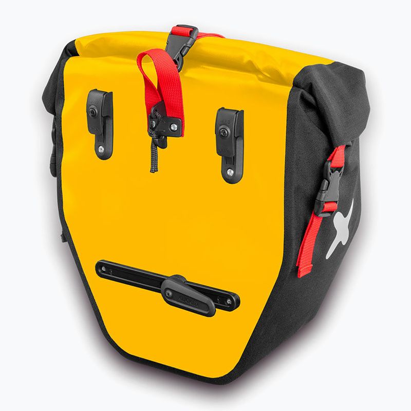 Extrawheel Biker 25L bike panniers 2 pcs black/yellow E0121 2
