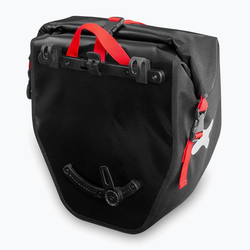 Extrawheel Biker Pro 2 x 25 l bike panniers black 2