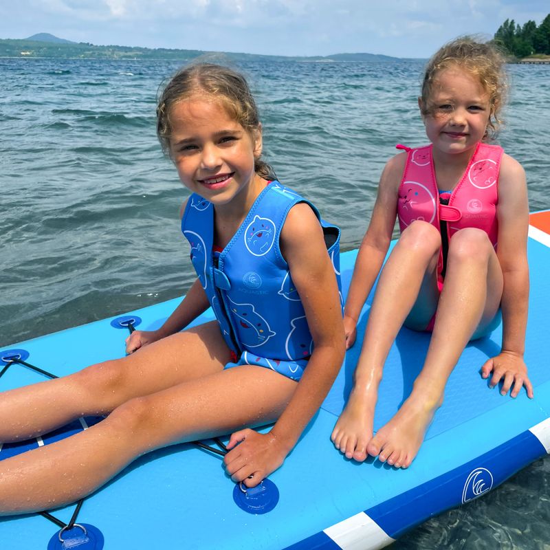 Children's AQUASTIC belay waistcoat pink HT-16879 7