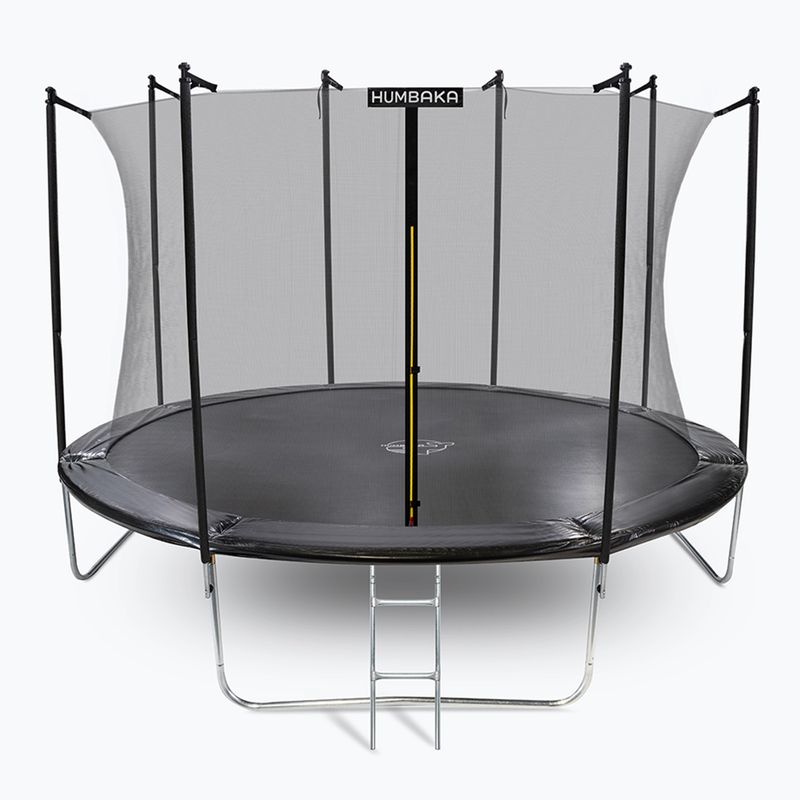 HUMBAKA Eco 427 cm garden trampoline black ECO-14' Tramps