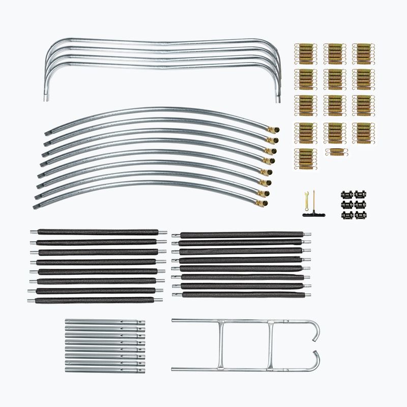 HUMBAKA Eco 427 cm garden trampoline black ECO-14' Tramps 6