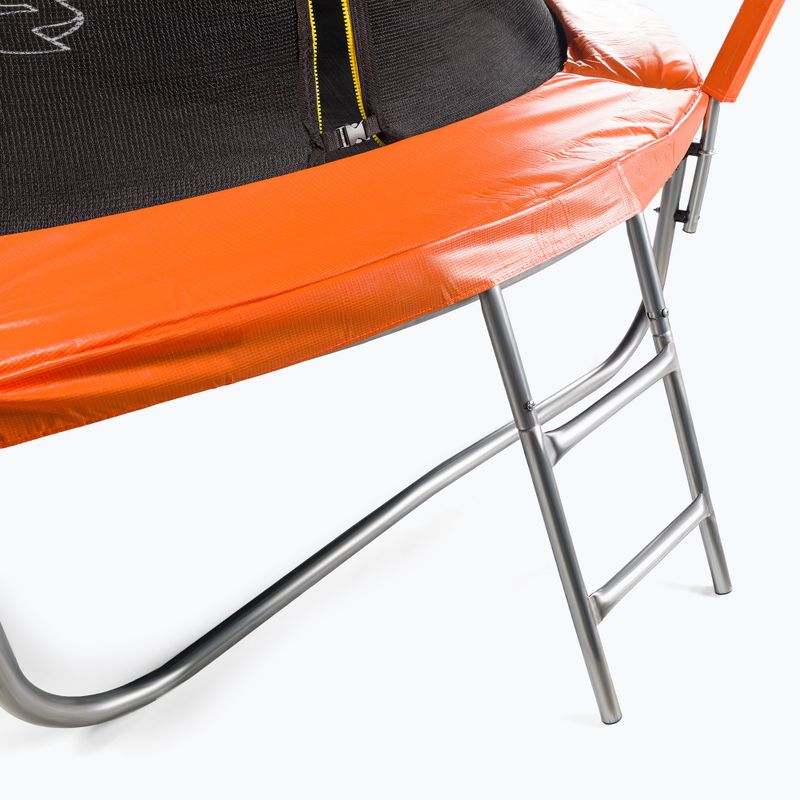 HUMBAKA Super 244 cm orange garden trampoline Super-8' Tramps 23