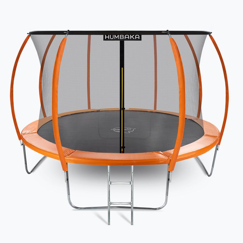 HUMBAKA Super 366 cm orange garden trampoline Super-12' Tramps