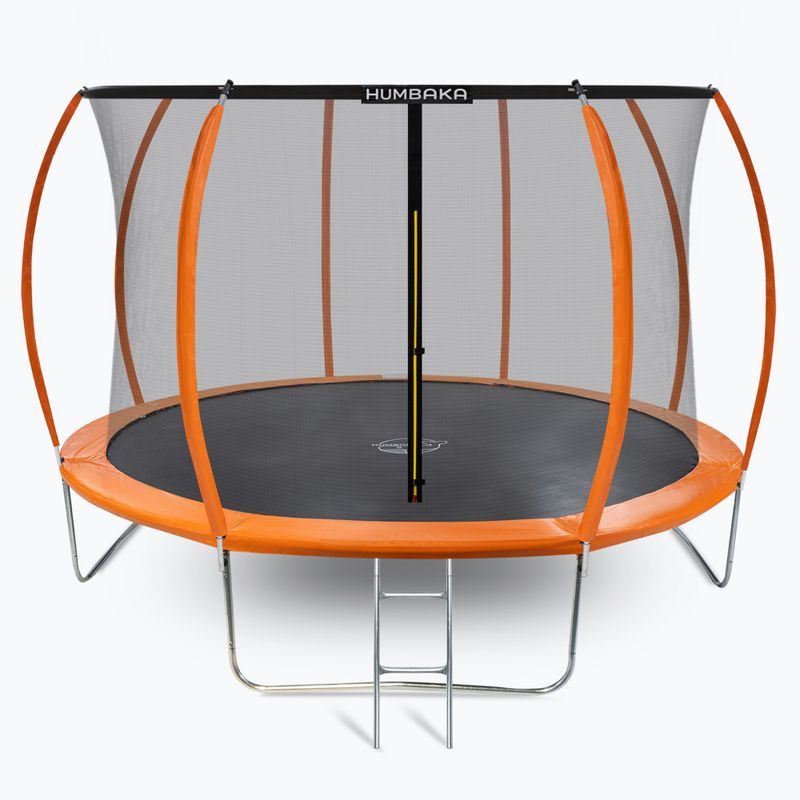 HUMBAKA Super 427 cm orange garden trampoline Super-14' Tramps