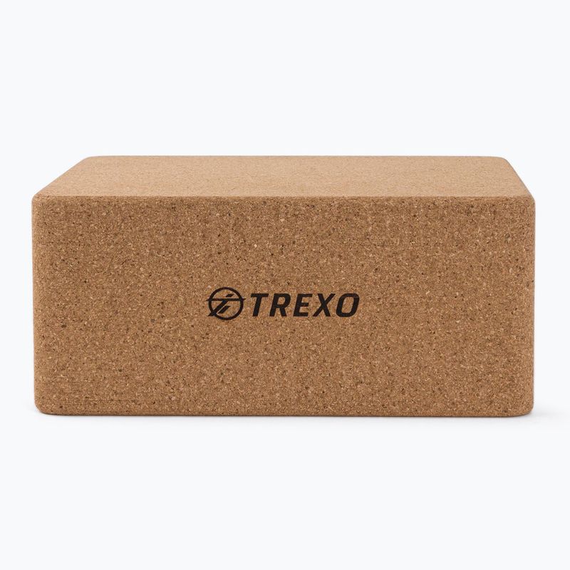 Yoga cube XTREXO brown YB-100 3