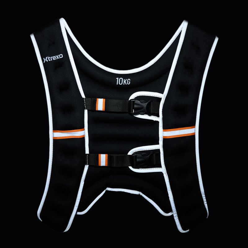 XTREXO 10 kg weight training waistcoat black WV-10 7