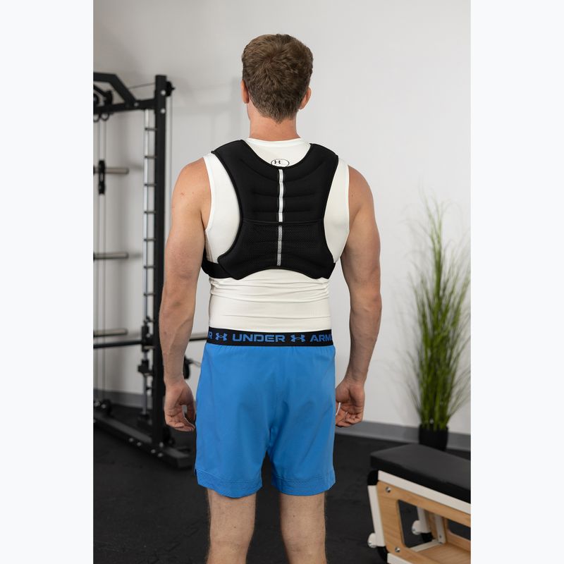 TREXO 8kg weight training waistcoat black WV-08 4