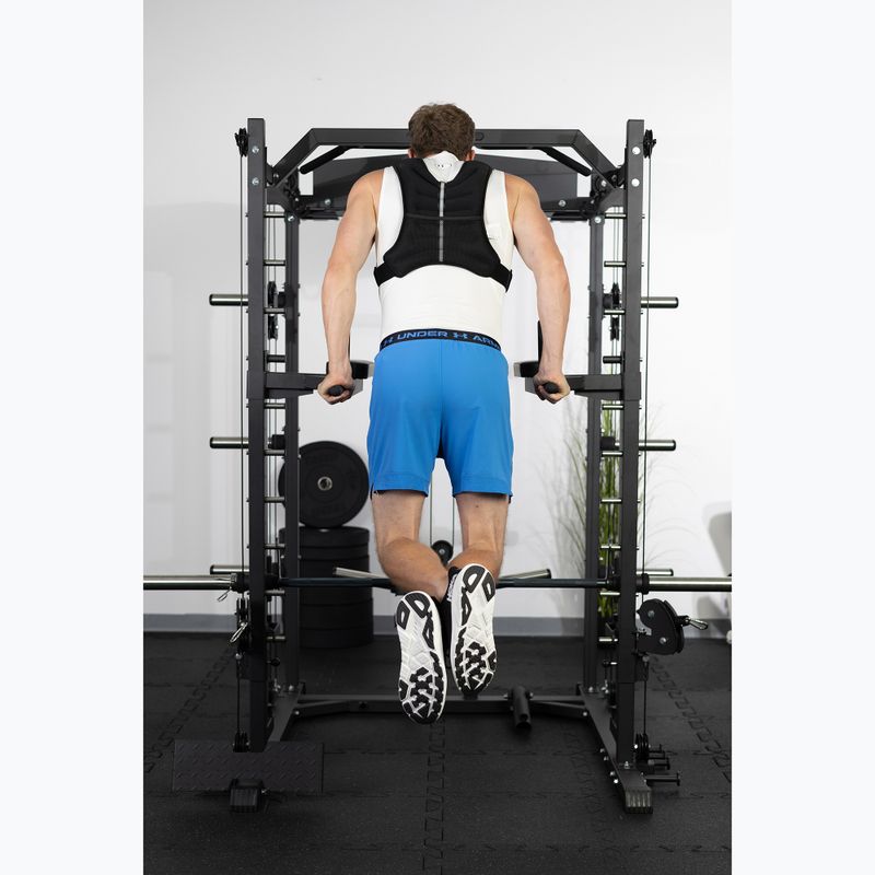 XTREXO 8kg weight training waistcoat black WV-08 6