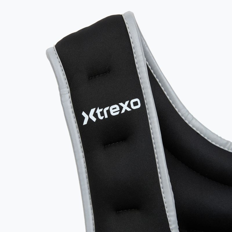 XTREXO 8kg weight training waistcoat black WV-08 4