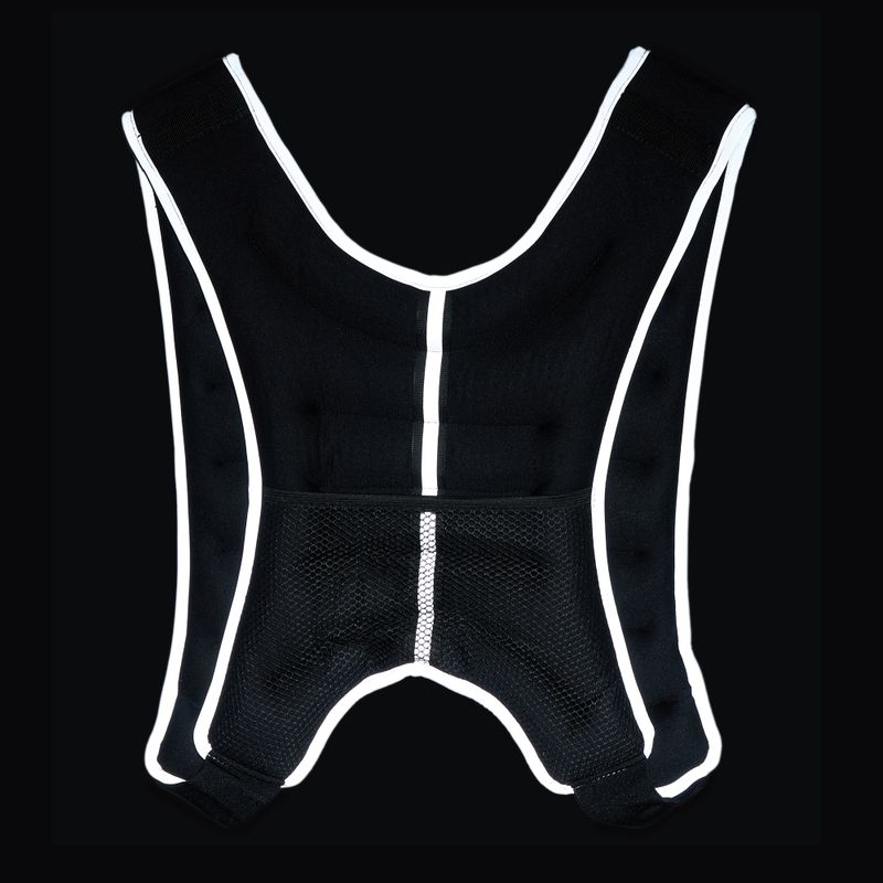 XTREXO 8kg weight training waistcoat black WV-08 7