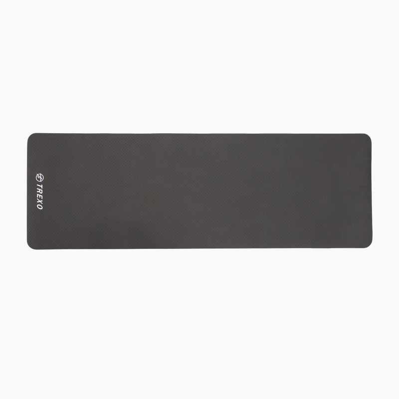 TREXO yoga mat TPE 6 mm black YM-T01C 2