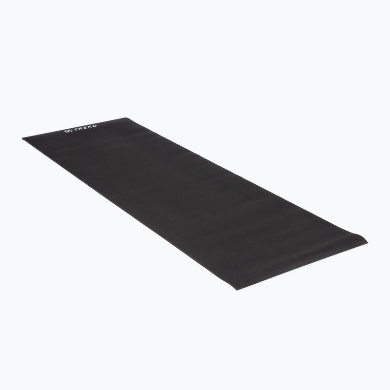 XTREXO PVC 6 mm yoga mat black YM-P01C