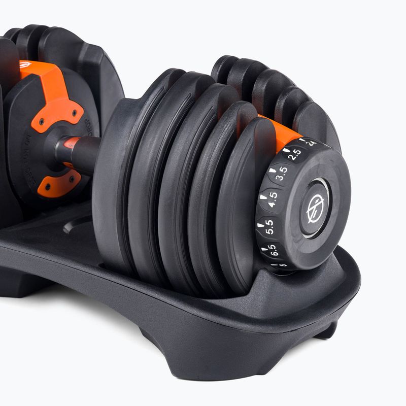 TREXO adjustable dumbbell black ADT-24 24 kg 3