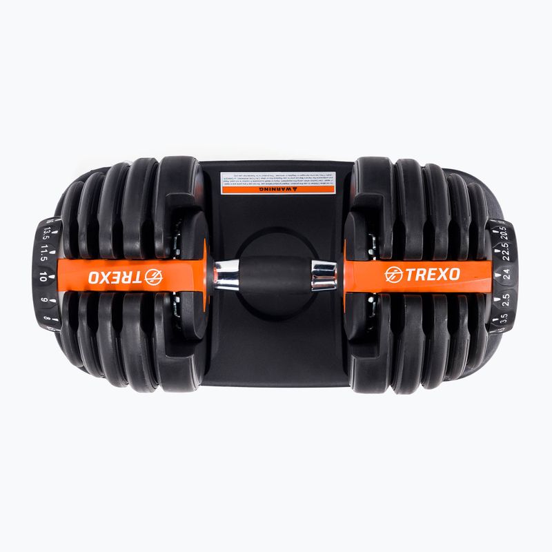 XTREXO adjustable dumbbell black ADT-24 24 kg 5