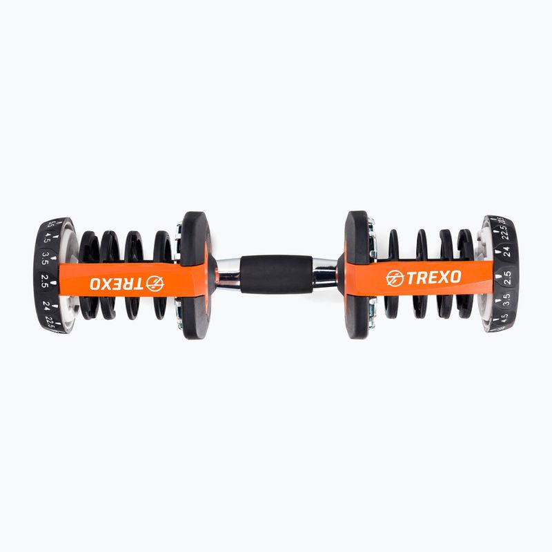 XTREXO adjustable dumbbell black ADT-24 24 kg 6