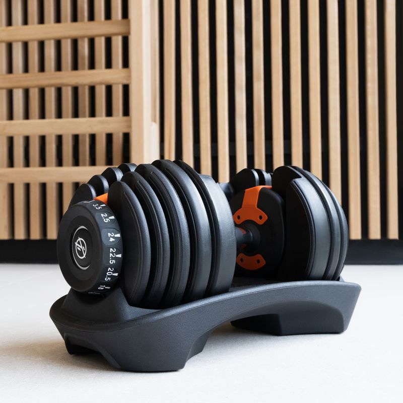 XTREXO adjustable dumbbell black ADT-24 24 kg 3