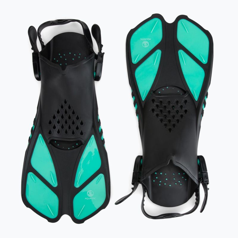 AQUASTIC Snorkelling kit blue SMFK-01SN 3