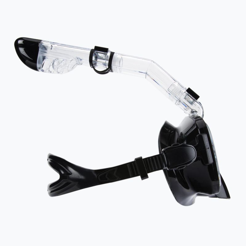 AQUASTIC Snorkelling Kit Black SMFK-01LC 13