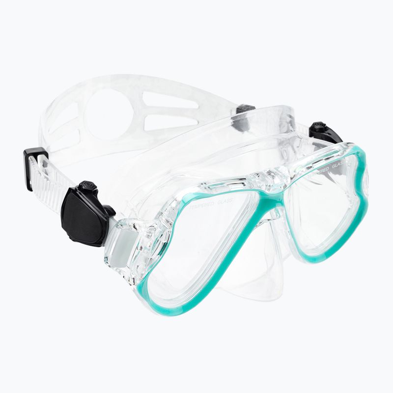 AQUASTIC Snorkelling set blue MSFA-01SN 9