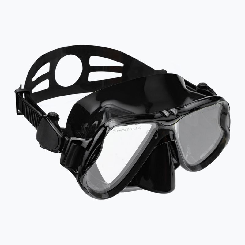 AQUASTIC Snorkelling Kit Black MSFA-01LC 10