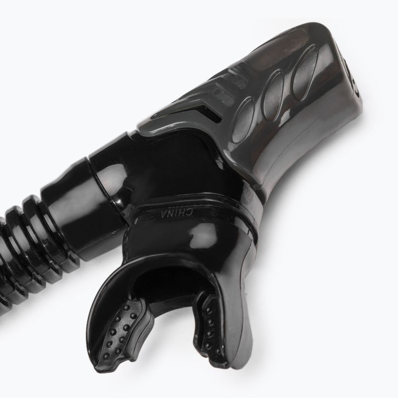 AQUASTIC Snorkelling Kit Black MSFA-01LC 17
