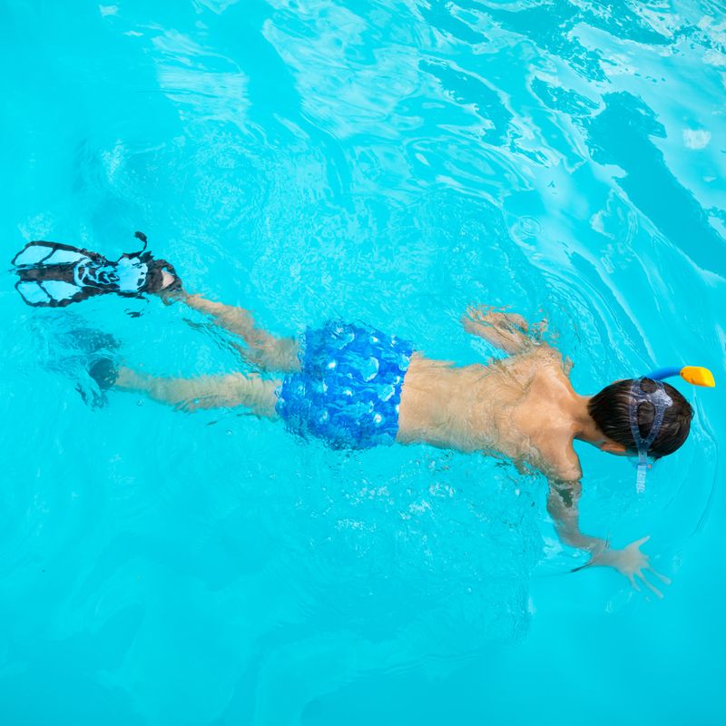 Children's AQUASTIC Snorkelling set blue MSFK-01SN 21