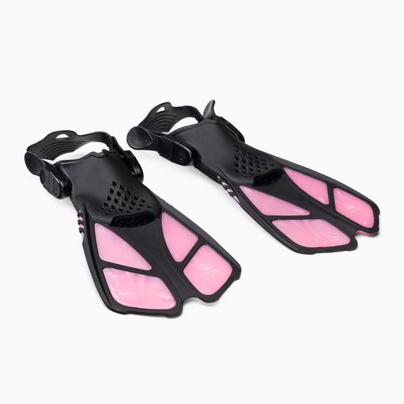 AQUASTIC Children's Snorkelling Kit Pink MSFK-01SR 2