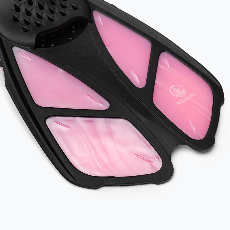 AQUASTIC Children's Snorkelling Kit Pink MSFK-01SR 6