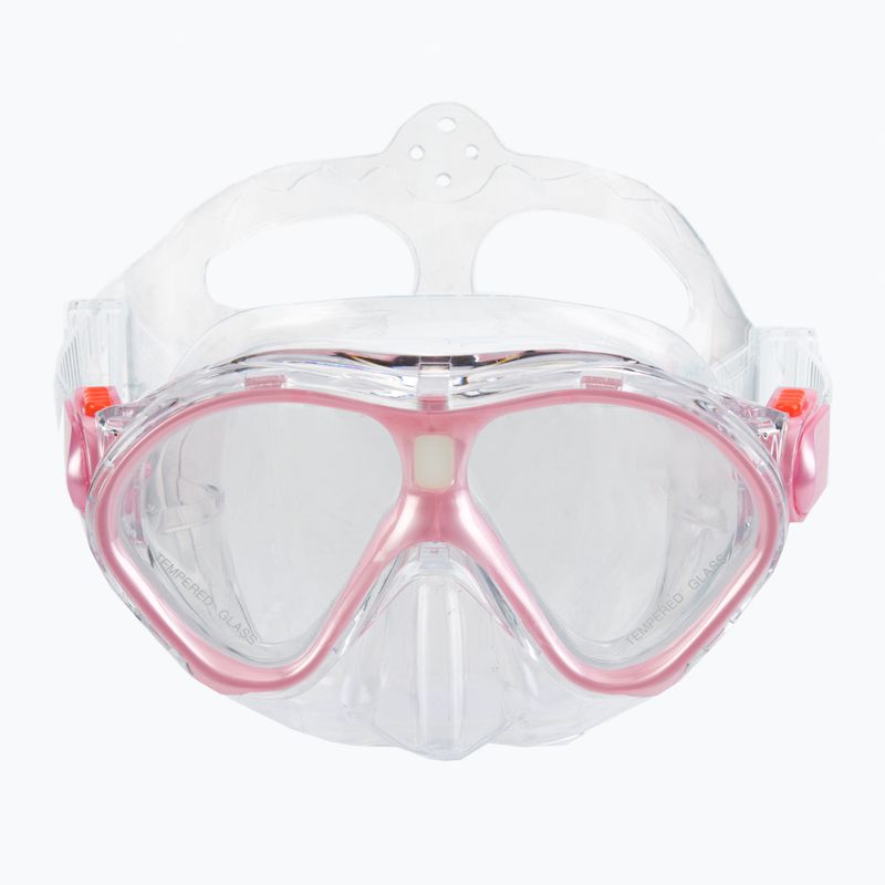 AQUASTIC Children's Snorkelling Kit Pink MSFK-01SR 11