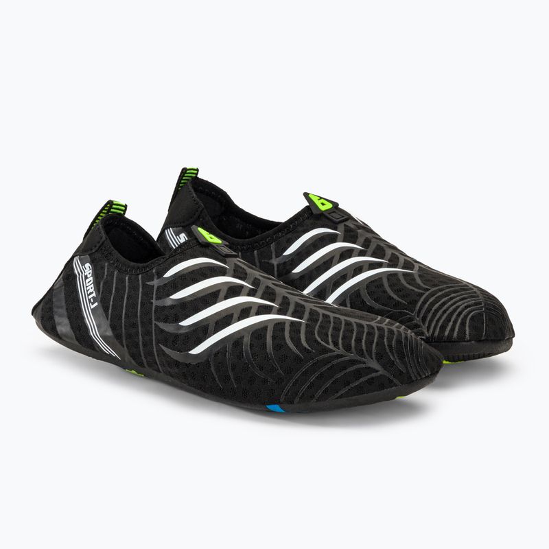 AQUASTIC Aqua water shoes black WS049 9