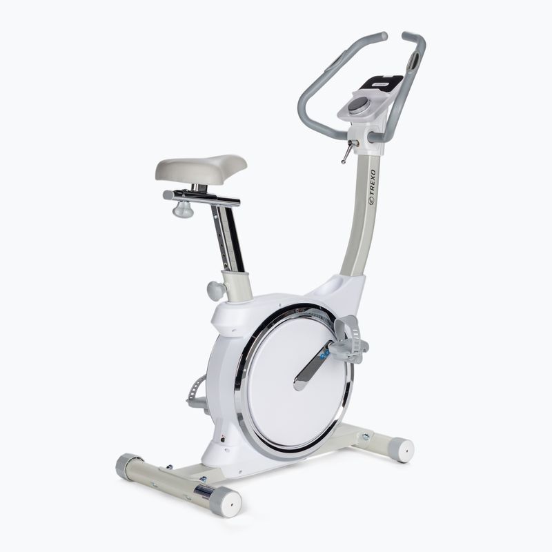 TREXO stationary bicycle white EB300