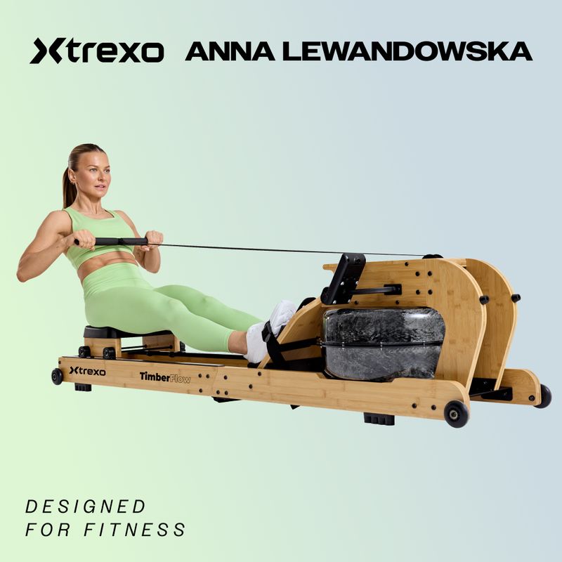 XTREXO TXO-RM200 magnetic rower black 2