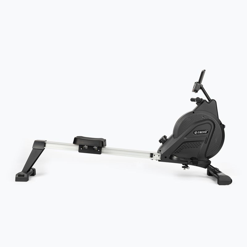 TREXO rowing machine black RM100 2