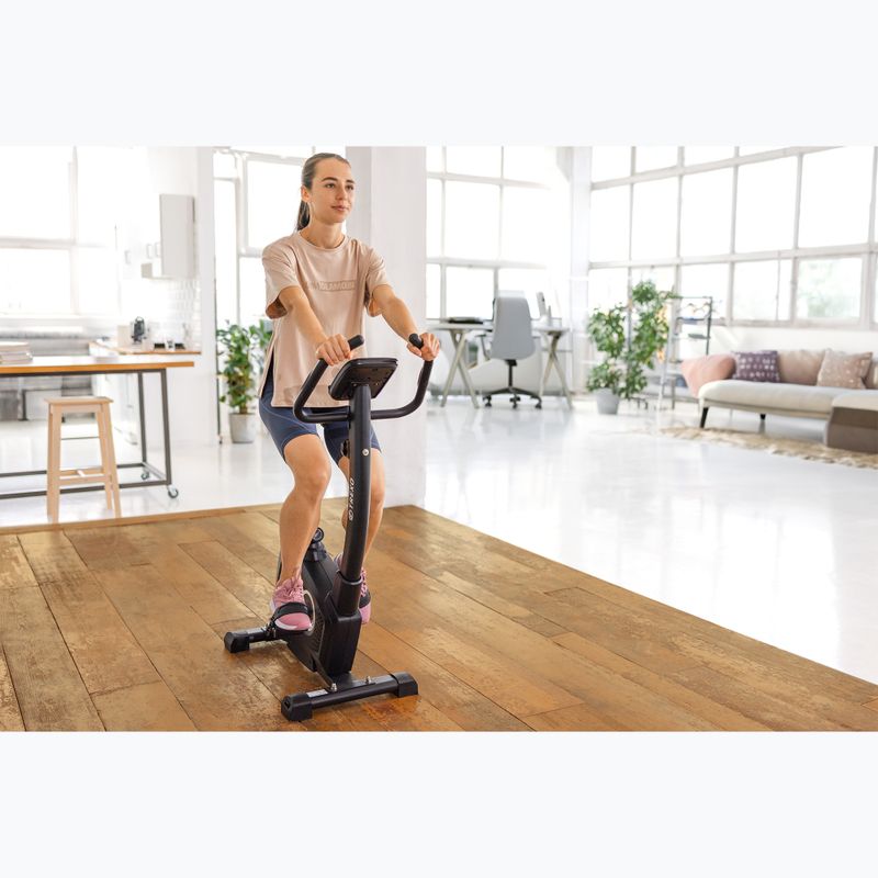 TREXO Hex stationary bike black EB-H02 9